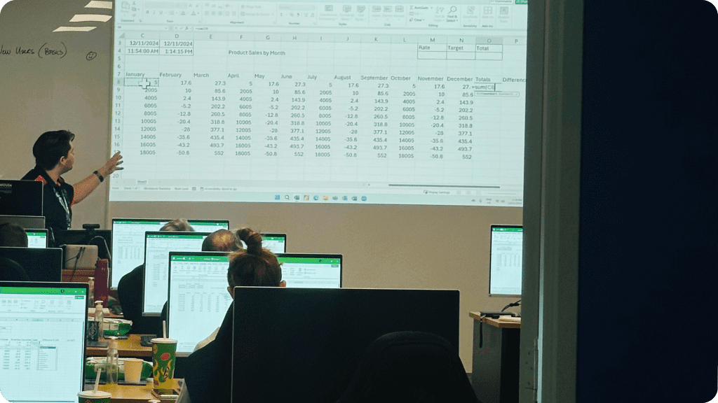 Microsoft Office Excel Training Course Perth